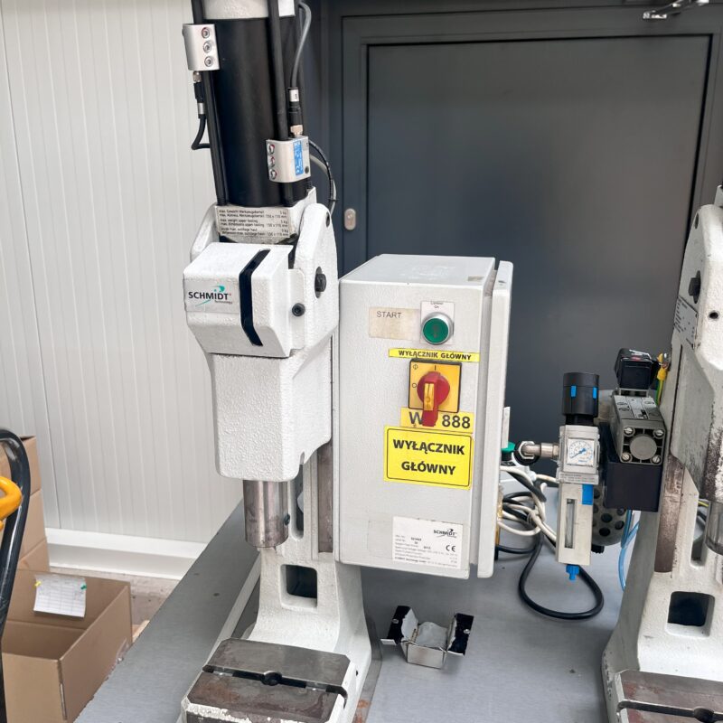 SCHMIDT TECHNOLOGY LTD. 32-60 – 2012 PNEUMATIC TOGGLE PRESS