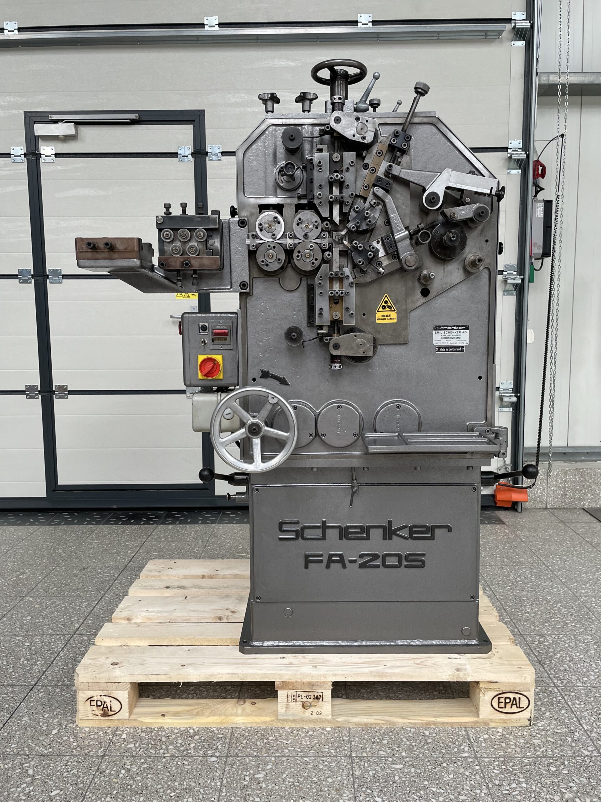 SCHENKER FA-20S Spring Coiling Machine